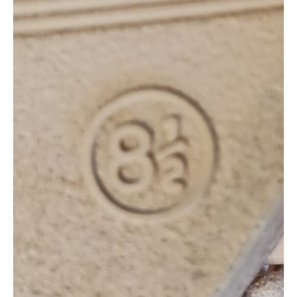 Y NOT? Braided Beige wedge sandals size 8.5 Dressy Strappy Sandles Barely EUC - Picture 7 of 9